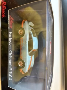 SCHUCO 1:43 Porsche 911 RS "Gulf" exklusives Clubmodell 2010 (OVP) - Bild 1 von 5