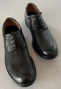 Scarpe uomo Clarks Oxford Derby in pelle nera taglia 13M~Nuove senza scatola! - Foto 1 di 13
