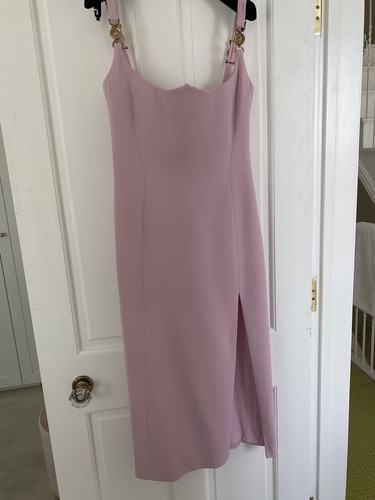 Abito couture rosa Versace taglia UK 10 indossato una volta