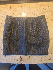 Faith Connexion Leather Skirt sz. 34 - Picture 1 of 5