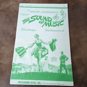The Sound of Music Vocal & Choral Selection (Vintage Sheet Music 1960) - Picture 1 of 4