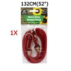 52" (132Cm) Hook Strong Stretched Bungee Cord Strap Car Roof Luggage 10Mm Thick