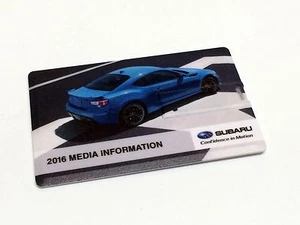 2016 Subaru BRZ Outback Legacy Forester WRX STI Crosstrek Impreza Press Kit - Picture 1 of 1
