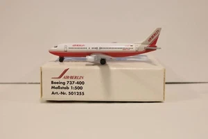 HERPA WINGS 501200 LAUDA AIR BOEING 737-400 1/500 DIECAST MODEL - Picture 1 of 1