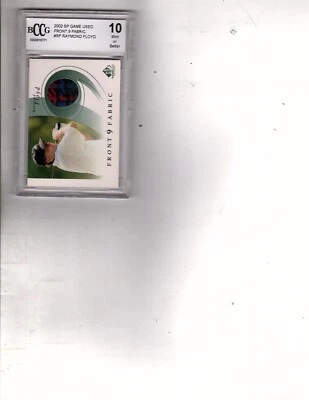 RAYMOND RAY FLOYD  2002 SP GAME USED FRONT 9 FABRIC  MINT 10 bccg  816771  (bb8 - Image 1 of 2