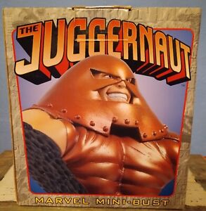 Never Opened, The Juggernaut Marvel Mini-Bust Sculpted by Randy Bowen-#2590/6000