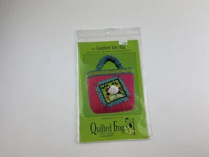 Bolso de Mano Acolchado Frog Lambert Aguja Punchera Bordado y Patrón de Edredón - Imagen 1 de 2