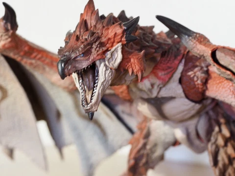 READ DESCRIPTION!! SH Monsterarts Monster Hunter Rathalos Liolaeus Cover