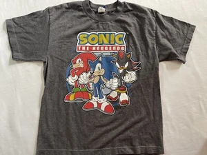 Vintage Retro Sega Sonic The Hedgehog Knuckles Tails Shirt Size XL Youth 90’s - Picture 1 of 4