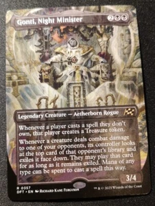 Gonti, Night Minister - Borderless - DFT - MTG - NM - EN - 0357 - Picture 1 of 1