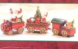 Juego de Trenes The Cherished Home Collection Decoración de Navidad 3 Piezas - Usado - Imagen 1 de 5
