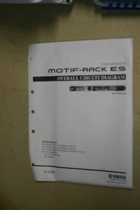 Yamaha Motif-Rack ES Tone Generator Overall Circuit Diagram - Picture 1 of 3