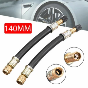 2x Reifen Ventilverlängerung Auto Fahrrad Motorrad Lkw Ventil Adapter New - Bild 1 von 10