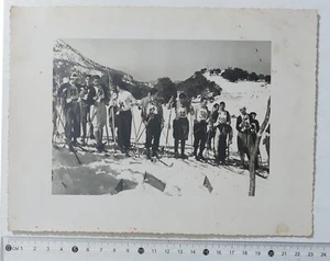 90710 Vintage FOTO 2669 - Skifahrer 30er Jahre - Bild 1 von 4