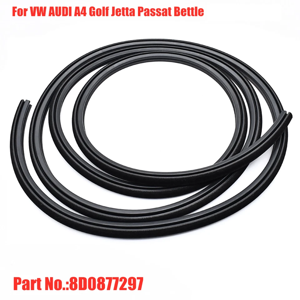 Rubber Car Sunroof Seal fits VW PASSAT JETTA GOLF BEETLE AUDI A4 LEON 8D0877297 - Image 1 of 4