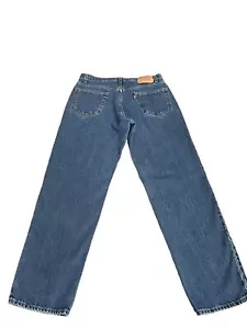 Levi’s Vintage 550 Relaxed Fit Made In USA 100% Cotton Y2K Jeans size Mens 36x32 - Picture 1 of 13