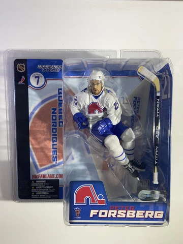 Peter Forsberg Chase Retro Quebec Nordiques NHL McFarlane Series 7 Figure 2003 Cover