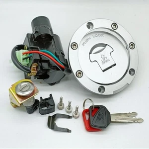 Interruptor de encendido bloqueo tapa de gas juego llave de bloqueo para Honda CBR600 F4 F4I 2001/2002-2006 - Imagen 1 de 11