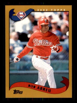 2002 Baseball Topps Bobby Abreu Philadelphia Phillies #13 - Image 1 of 2