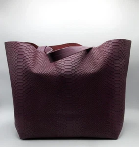GiGi New York Peyton Tasche Leder geprägt Python ungefüttert neu mit Etikett MULBERRY - Bild 1 von 7