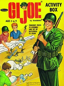 VINTAGE REPRINT - 1965 GI JOE ACTIVITY BOX - REPRODUCTION - Picture 1 of 11