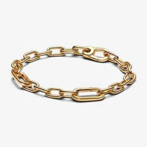 New Genuine Pandora Me Shine Gold Small-Link Chain Bracelet 569662C00-S3 17.5cm - Picture 1 of 4