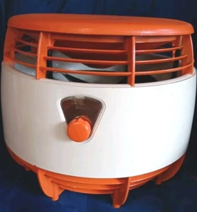 VTG MCM 70s SEARS Hassock Floor Fan For Repair Or Parts - Picture 1 of 6