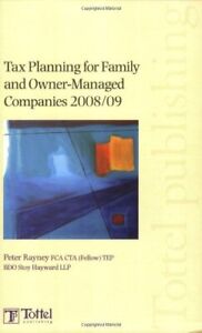Tax Planning for Family and Owner Managed Companies: Tax Annual 