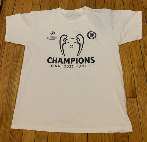 Chelsea F.C. L T-Shirt Champions League 2021 Final Porto Soccer Football Club FC Cover