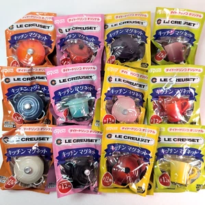 Le Creuset Kitchen Magnet Miniature Collection 2021 Complete Set of 12 New Japan - Picture 1 of 15