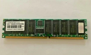 Transcend SO-DIMM 1GB, DDR-266, CL2.5 TS128MSD64V6A guter Zustand - Bild 1 von 1