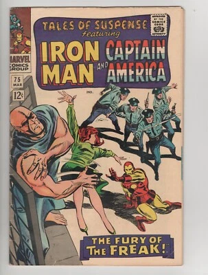 Tales of Suspense #75 Gene Colan Stan Lee Sharon Carter Batroc Foto 1 de 2