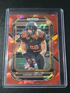 Andrei Iosivas - Prizm Draft Picks 2023 - Bengals - Red Cracked Ice - RC - Bild 1 von 2