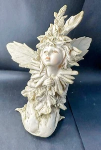Schöne Fee Engel Statue Skulptur Hof Garten Figur Wohndeko - Bild 1 von 12