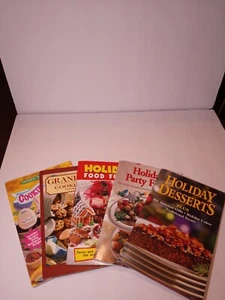 Set 5 Recipe Booklets - Grandma's Cookie Jar, Holiday Food Fun, Cookie Dough Fun - Picture 1 of 24