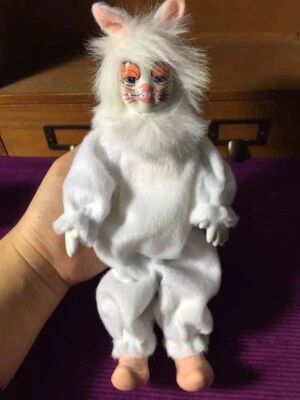 Muñeca de cerámica American Broadway Musical Cat porcelana figura coleccionable de colección Foto 1 de 3