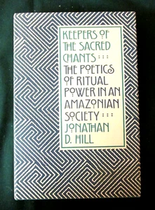 KEEPERS OF THE SACRED CHANTS - JONATHAN D. HILL - HB/DJ - 1993 - Picture 1 of 4