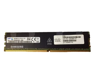 Cisco UCS-MR-1X648RU-A SAMSUNG M393A8G40D40-CRB 64GB PC4-2133 2S4Rx4 MEMORY - Picture 1 of 1