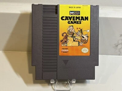 Caveman Games - 1990 NES Nintendo Game - Cart Only - TESTED! - Image 1 of 4