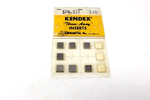 Kennametal SPG 322 Kendex K45 Grade 7Pc.Carbide Square Inserts, New, USA. - Bild 1 von 7