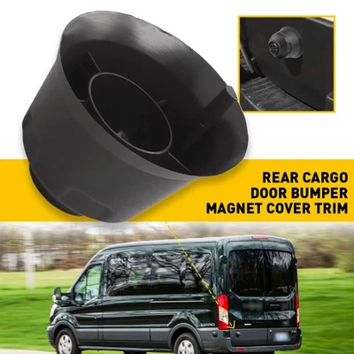Cubierta magnética de parachoques de puerta de carga trasera para Ford Transit 150 250 350 2015-2019 Foto 1 de 4