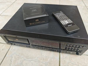 Sony CDP-C910 CD-Player CD-Wechsler HiFi Anlage Compact Disc Player XA-10B model - Picture 1 of 9