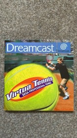 Virtua Tennis Dreamcast Manual ONLY Replacement Instruction Booklet