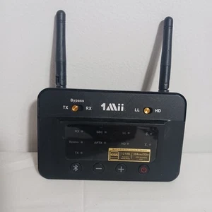 1Mii B03 Bluetooth Transmitter Receiver In Black For TV Home Stereo Headphone - Bild 1 von 3