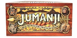 Jumanji - Original Board Game - Milton Bradley - Vintage 1995 - Complete - Picture 1 of 8