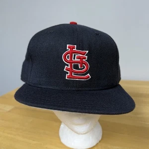 Vtg New Era Diamond Collection 80s St. Louis Cardinals MLB Wool Hat Fitted 7 3/8 - Picture 1 of 23