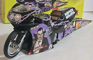 Autographed 2000 1/9 Action Matt Hines Eagle One/Dracula Pro Stock Bike (394).  - Picture 1 of 14