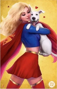 SUPERGIRL #1 SZERDY GOLD SPOT FOIL EXCLUSIVE PREORDER 6/1 - Picture 1 of 1