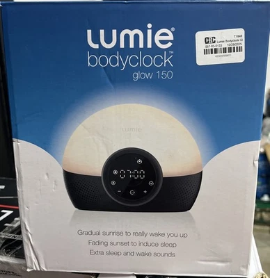 Lumie Bodyclock Glow 150 - Alarm Clock Simulates Sunrise & Sunset - Bedside - Image 1 of 4