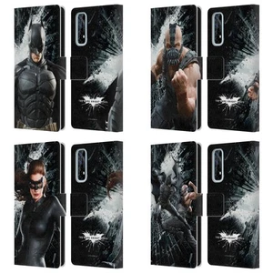 OFFICIAL THE DARK KNIGHT RISES CHARACTER ART LEATHER BOOK CASE FOR REALME PHONES - Picture 1 of 10
